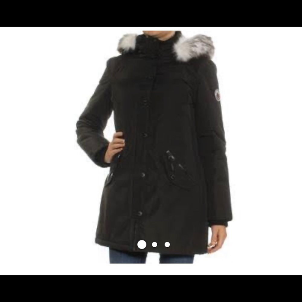 Wildflowers black coat